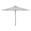 Safavieh Velop 7.5Ft Square Wood Umbrella in Gray