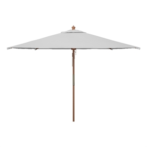 Safavieh Velop 7.5Ft Square Wood Umbrella in Ivory