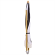 Safavieh Gallo 6.5 Ft Metal and Fabric Beach Umbrella in Black