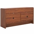 Safavieh Narine 4 Door 2 Shelf Wood  Sideboard/Media in Walnut