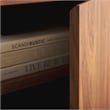 Safavieh Narine 4 Door 2 Shelf Wood  Sideboard/Media in Walnut