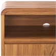 Safavieh Narine 4 Door 2 Shelf Wood Sideboard/Media in Oak
