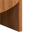 Safavieh Narine 4 Door 2 Shelf Wood Sideboard/Media in Oak