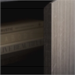 Safavieh Narine 4 Door 2 Shelf Wood  Sideboard/Media in Black
