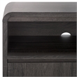 Safavieh Narine 4 Door 2 Shelf Wood  Sideboard/Media in Black