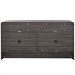 Safavieh Narine 4 Door 2 Shelf Wood  Sideboard/Media in Black