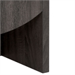Safavieh Narine 4 Door 2 Shelf Wood  Sideboard/Media in Black