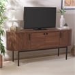 Safavieh Shaelynn 4 Door Wood  Sideboard/Media in Walnut / Black