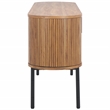 Safavieh Shaelynn 4 Door Wood  Sideboard/Media  in Oak / Black
