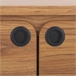 Safavieh Shaelynn 4 Door Wood  Sideboard/Media  in Oak / Black