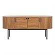 Safavieh Shaelynn 4 Door Wood  Sideboard/Media  in Oak / Black
