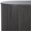 Safavieh Shaelynn 4 Door Wood  Sideboard/Media  in Black / Gold