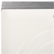 Safavieh Mayln 4 Door Wood and Steel Sideboard/Mediastand  in Black / White
