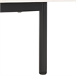 Safavieh Mayln 4 Door Wood and Steel Sideboard/Mediastand  in Black / White