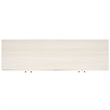 Safavieh Mayln 4 Door Wood and Steel Sideboard/Mediastand   in White / White