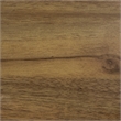 Safavieh Acres Wood Accent Table in Dark Oak / Glass