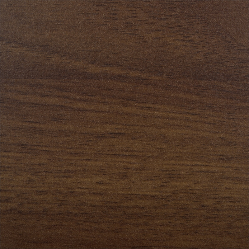 Safavieh Acres Wood Accent Table in Walnut / Glass
