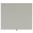 Safavieh Shafa Wood Side Table in Light Gray / Brass