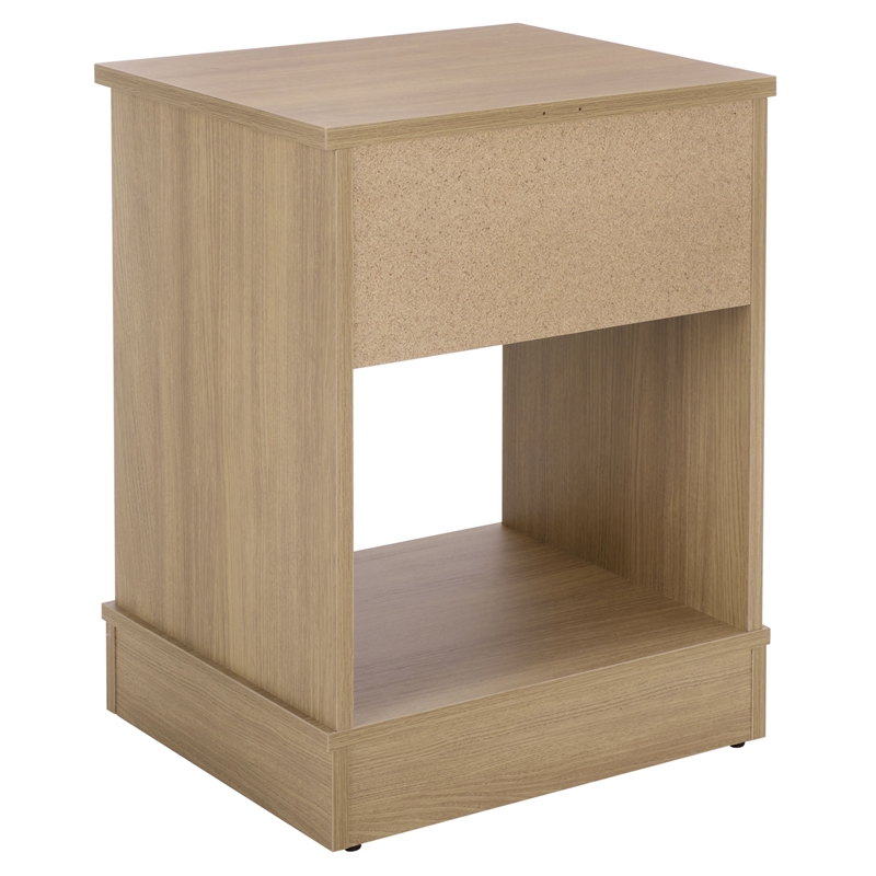 Safavieh Shafa Wood Side Table  in Natural / Brass