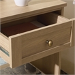 Safavieh Shafa Wood Side Table  in Natural / Brass