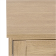 Safavieh Shafa Wood Side Table  in Natural / Brass