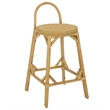 Safavieh Yulia Rattan Bar Stool in Natural