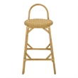 Safavieh Yulia Rattan Bar Stool in Natural