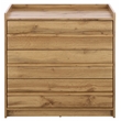 Safavieh Mishi 3 Drawer Wood Chest in Oak