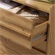 Safavieh Mishi 3 Drawer Wood Chest in Oak