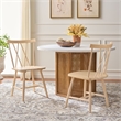 Safavieh Tayten Wood Spindle Back Dining Chair in White