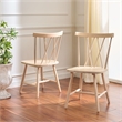 Safavieh Tayten Wood Spindle Back Dining Chair in White