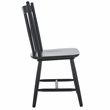 Safavieh Andreas Wood Spindle Dining Chairs in Black