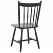 Safavieh Andreas Wood Spindle Dining Chairs in Black
