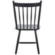 Safavieh Andreas Wood Spindle Dining Chairs in Black