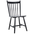 Safavieh Andreas Wood Spindle Dining Chairs in Black