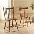 Safavieh Andreas Wood Spindle Dining Chairs in Brown