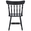 Safavieh Coralyn Wood Dining Chairs in Black