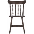 Safavieh Coralyn Wood Dining Chairs in Dark Walnut
