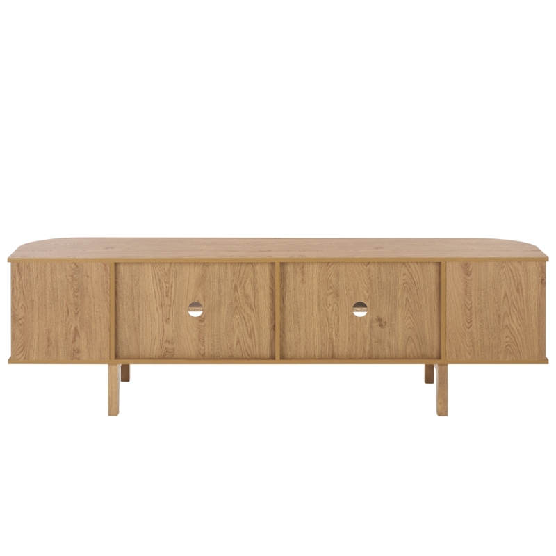 Safavieh Tomori Wood Tv Stand  in Oak