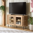 Safavieh Kiyoshi 2 Door Wood and Iron Sideboard  in Oak / Black