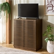 Safavieh Moroto 2 Door Wood Sideboard in Walnut