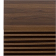 Safavieh Moroto 2 Door Wood Sideboard in Walnut