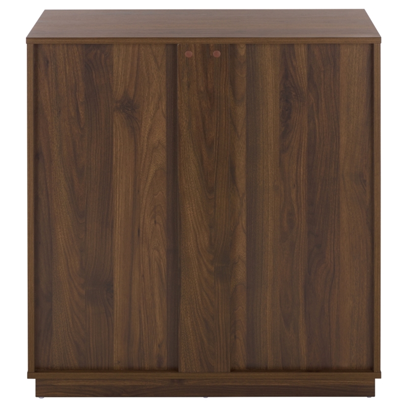 Safavieh Moroto 2 Door Wood Sideboard in Walnut
