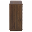 Safavieh Moroto 2 Door Wood Sideboard in Walnut
