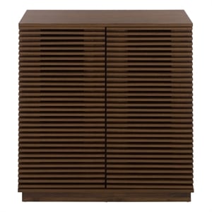 Safavieh Moroto 2 Door Wood Sideboard in Walnut