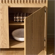 Safavieh Masa 2 Door Wood Sideboard in Oak