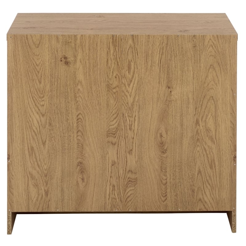 Safavieh Masa 2 Door Wood Sideboard in Oak