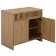 Safavieh Masa 2 Door Wood Sideboard in Oak