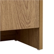 Safavieh Masa 2 Door Wood Sideboard in Oak