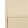 Safavieh Large Sadie 1 Drawer Metal and Wood Nightstand  in White